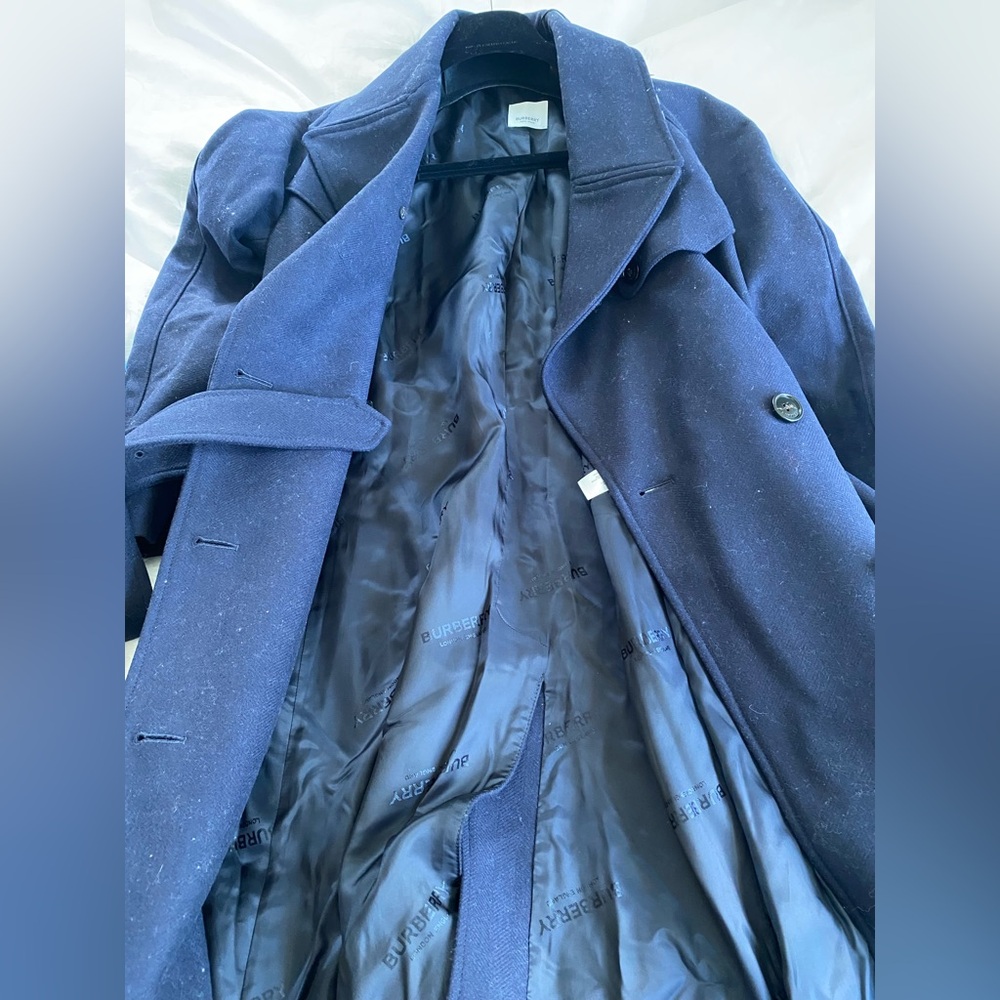 Last chance 🛍️✨Burberry London Navy coat - Picture 6 of 8